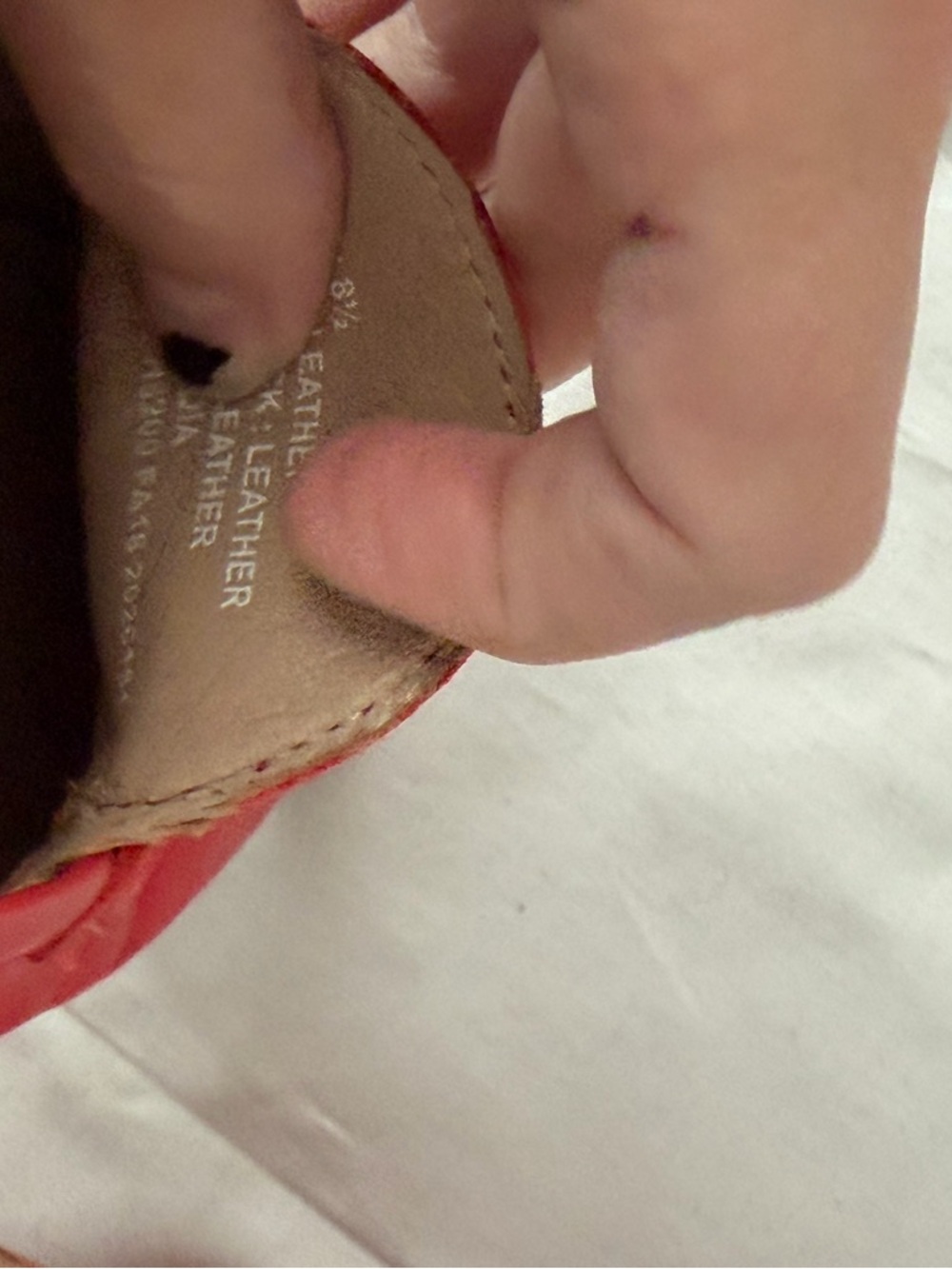 J. Crew Red Leather Penny Loafers (D0240) - Picture 7 of 9